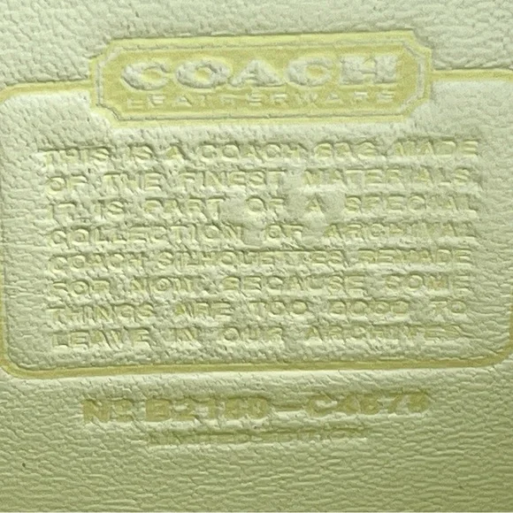 Coach Lunchbox Limited Edition Lime Top Handle Quilted Chain Crossbody Strap - Picture 8 of 16